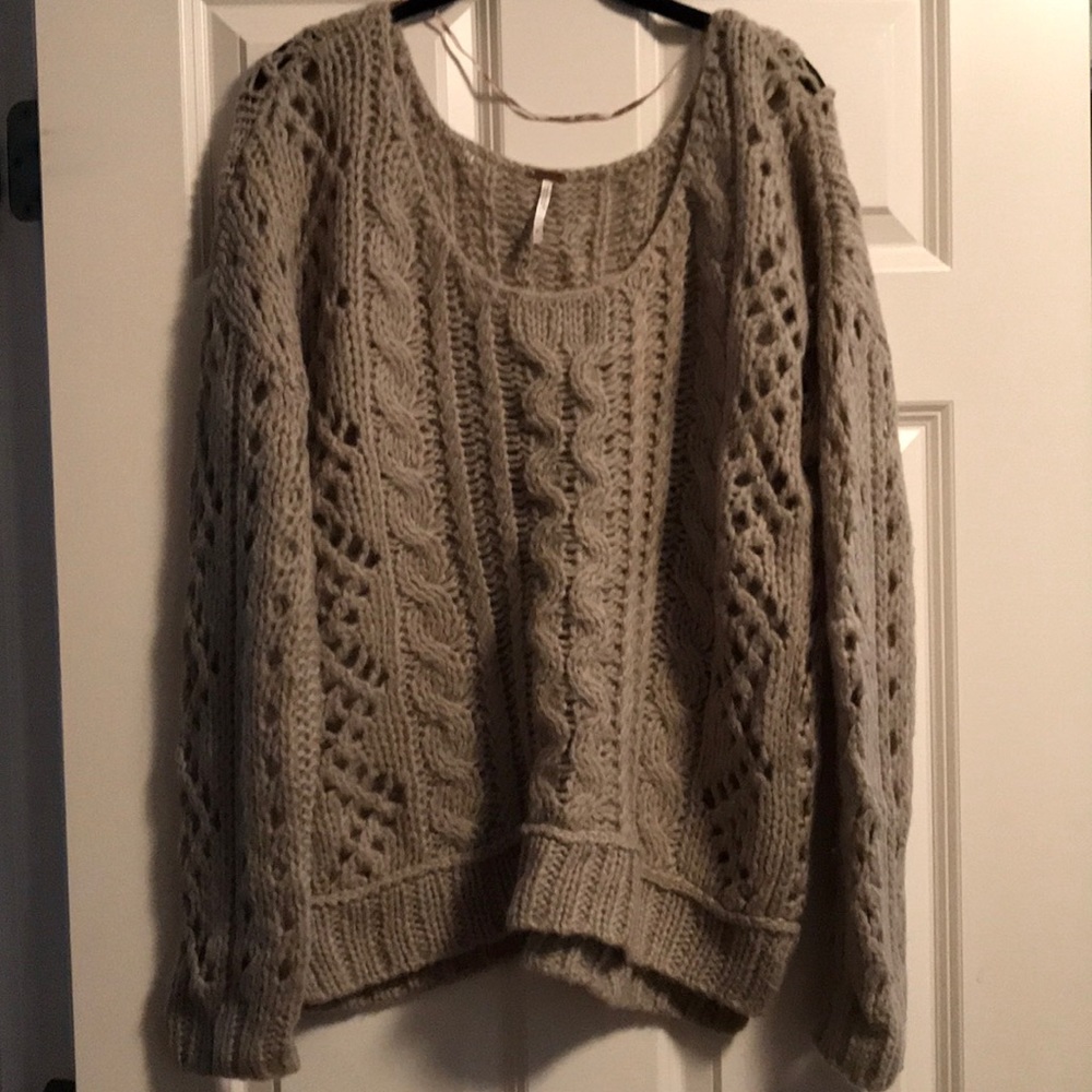 Free People Knit Sweater